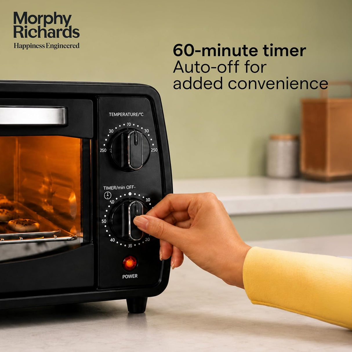 Morphy Richards 10BL Oven Toaster Griller (Grey)