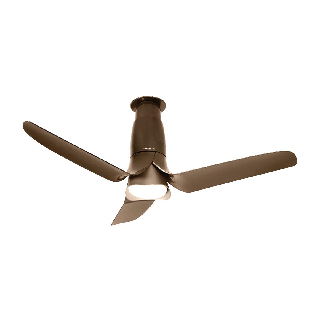 Crompton SilentPro Blossom 1200mm Smart iOT Enabled Ceiling Fan (MOCHA BROWN)