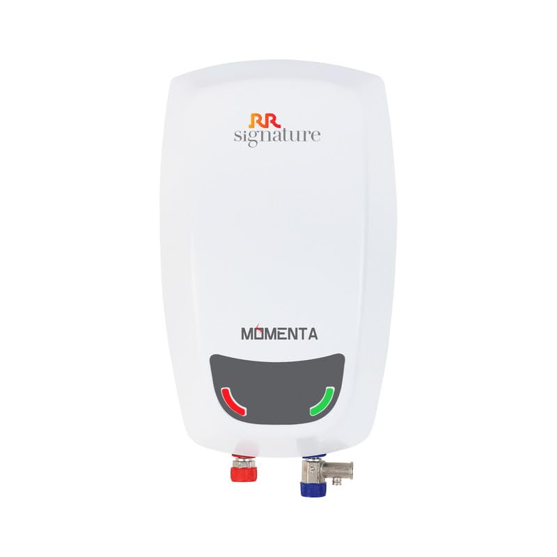 RR Signature Momenta 5-Litre Instant Water Heater Geyser (White)