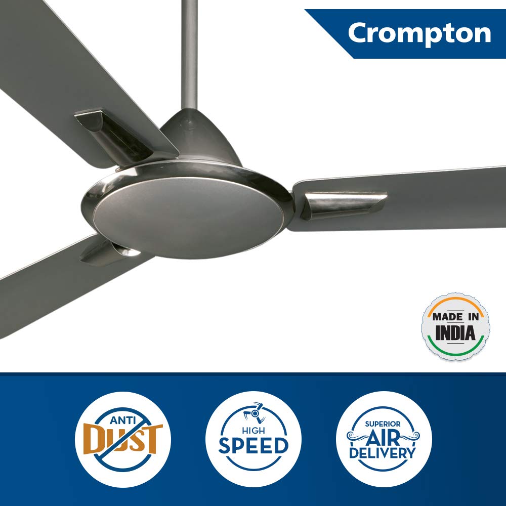 Crompton Aura Prime 1200mm Ceiling Fan (Titanium Effect)
