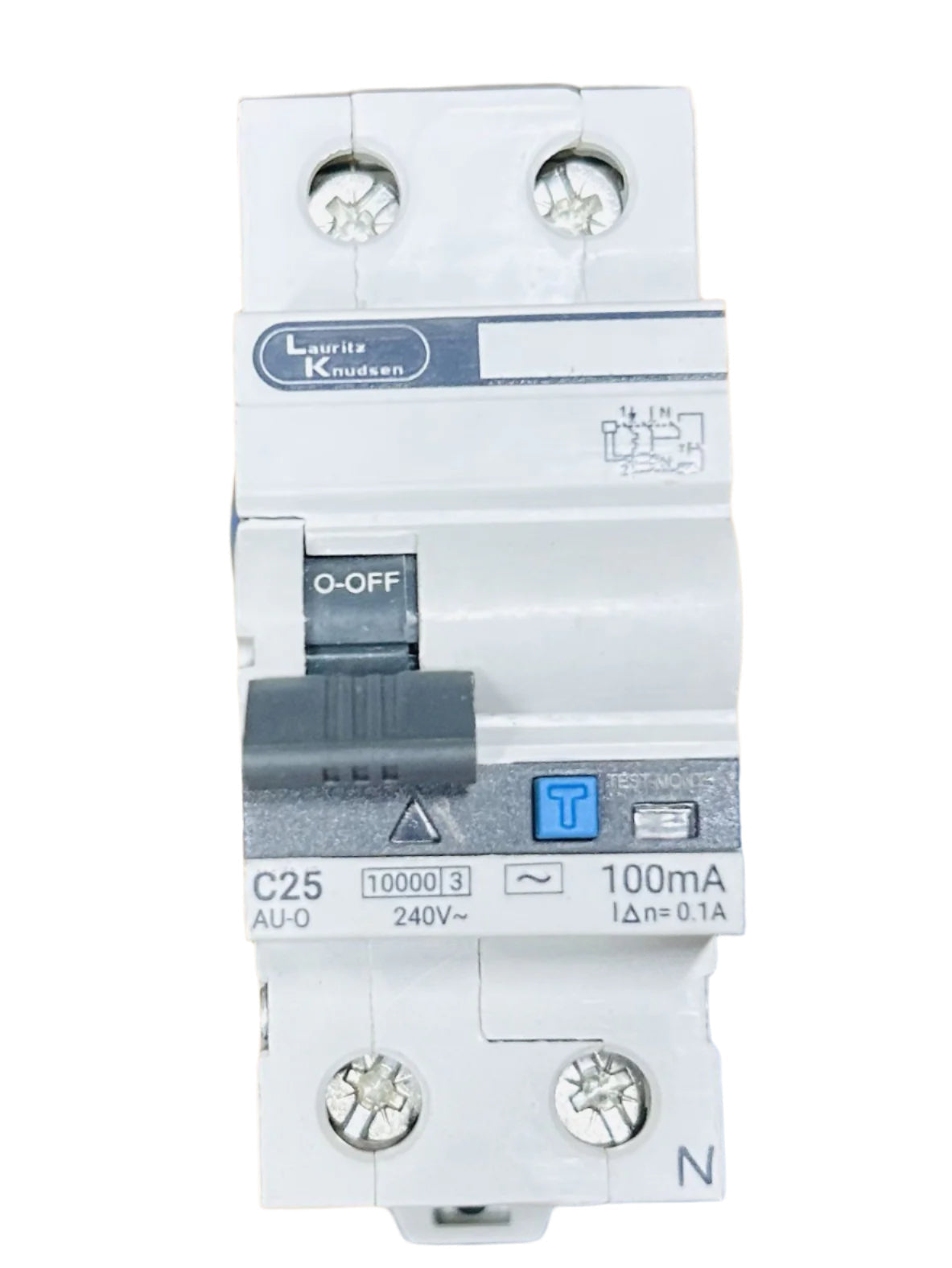 Lauritz Knudsen AU RCBO 63A DP 240V AC 10kA 300mA C Curve