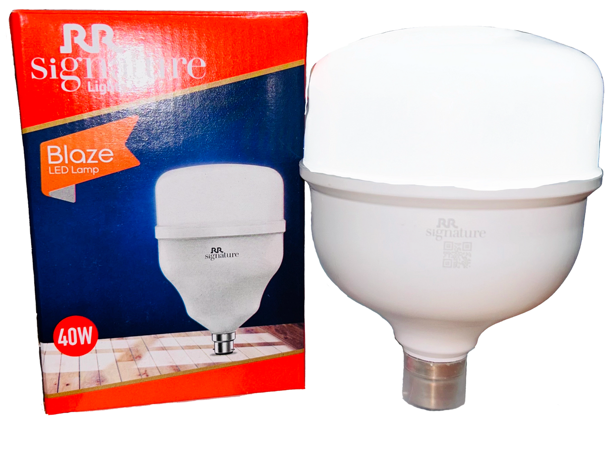 RR Signature Blaze 40W Jumbo B22 LED Lamp | Cool White