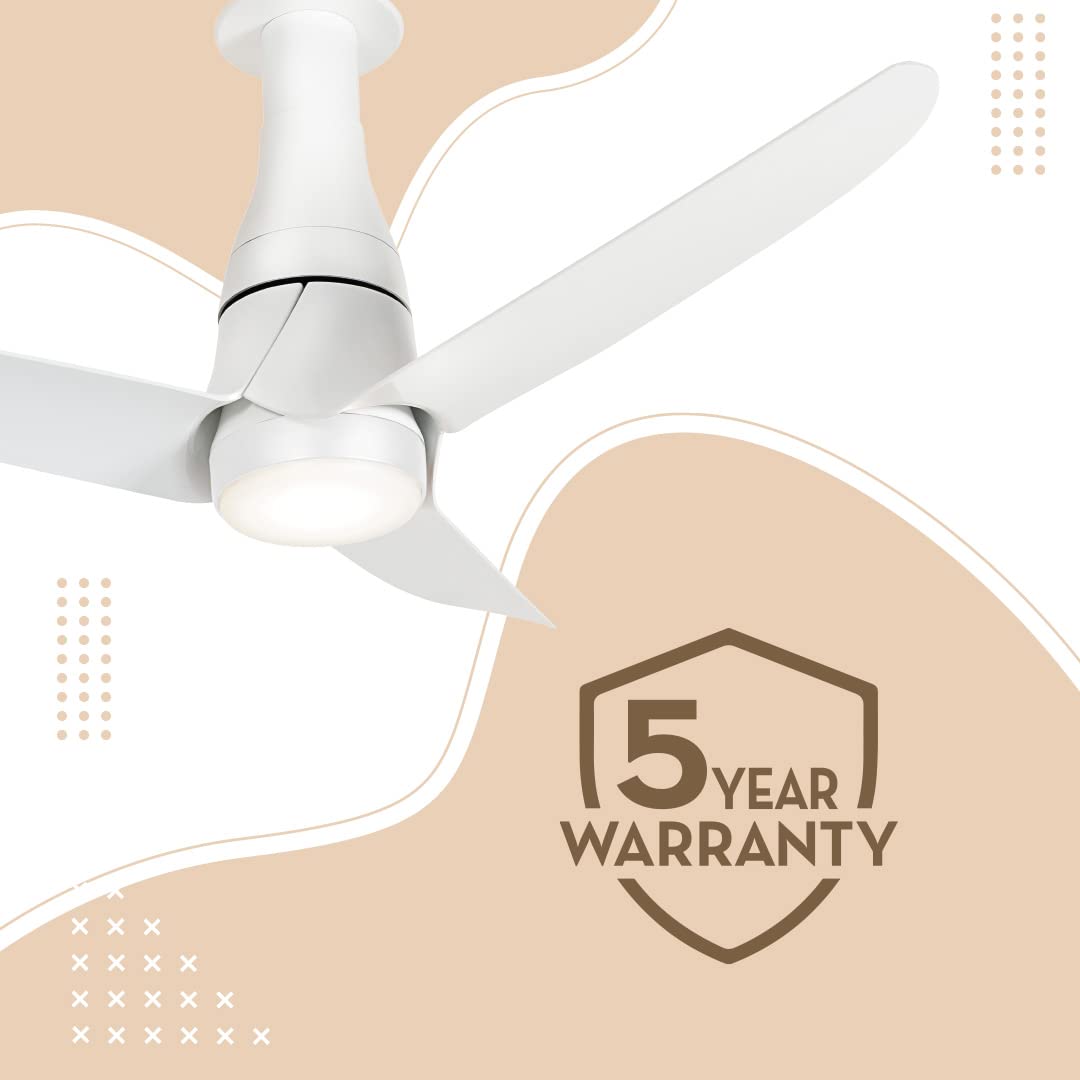 Crompton SilentPro Blossom 1200mm BLDC Underlight Ceiling Fan (White)