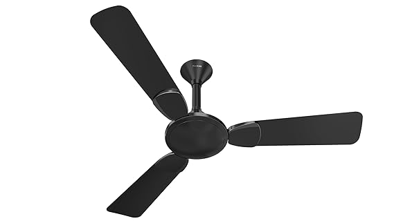Polycab Aeroglam 1200 mm 1 Star Ceiling Fan (Onyx Black)