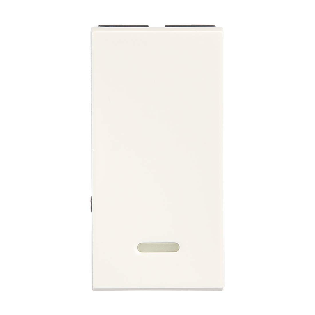 Legrand Arteor 20 A 1 Way Switch with Indicator 1M White 572063