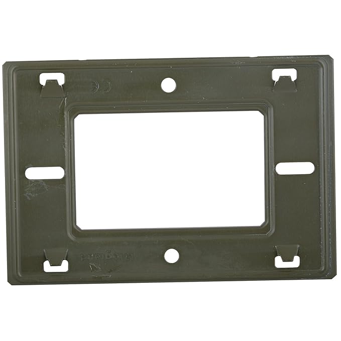 Legrand Arteor 3 Module Cover Plate 575720 (White)