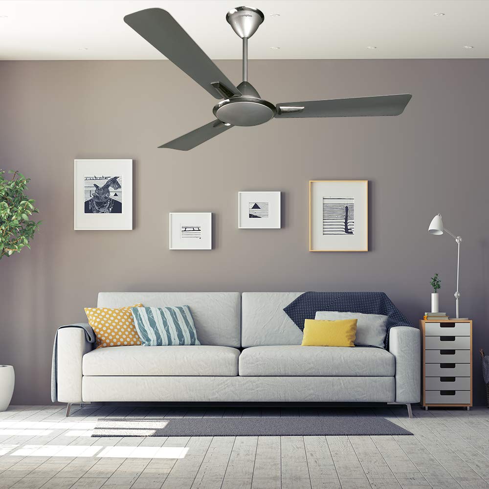 Crompton Aura Prime 1200mm Ceiling Fan (Titanium Effect)