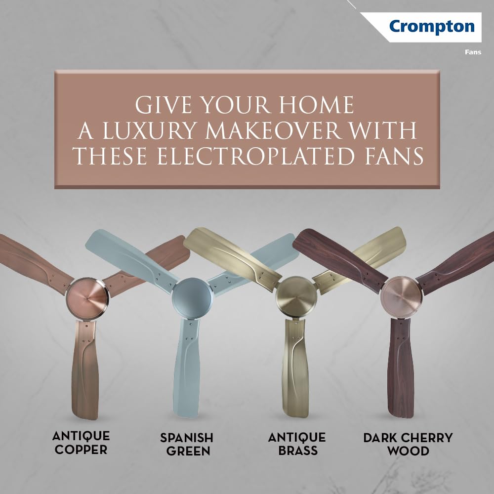 Crompton Luxian Infinia 1200mm Ceiling Fan (Spanish Green Matte)