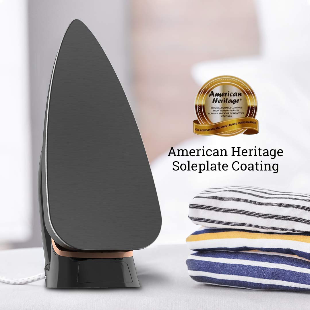 Crompton Instaglide 1000-Watts Dry Iron (Black)