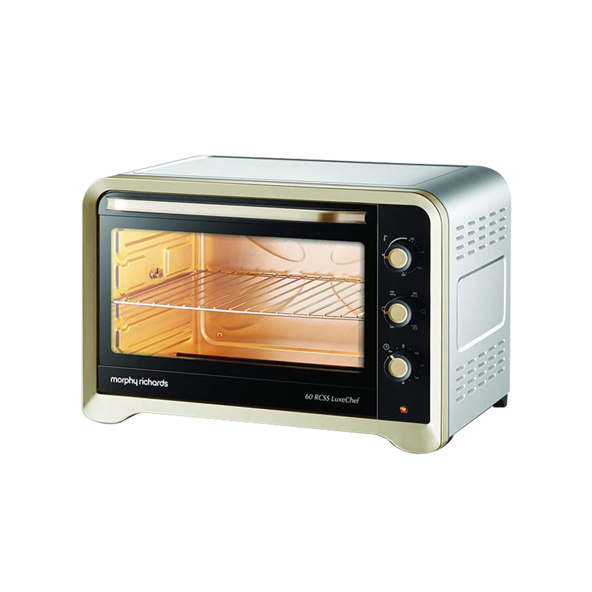 Morphy Richards 60 RCSS Luxechef Oven Toaster Griller (Gold, 60-Litre OTG)