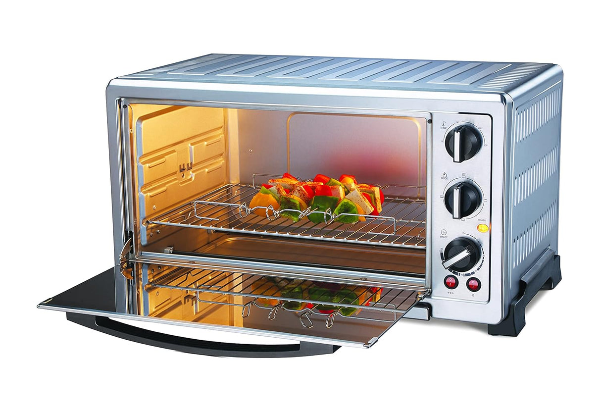 Morphy Richards 60 RCSS Luxechef Oven Toaster Griller (Gold, 60-Litre OTG)
