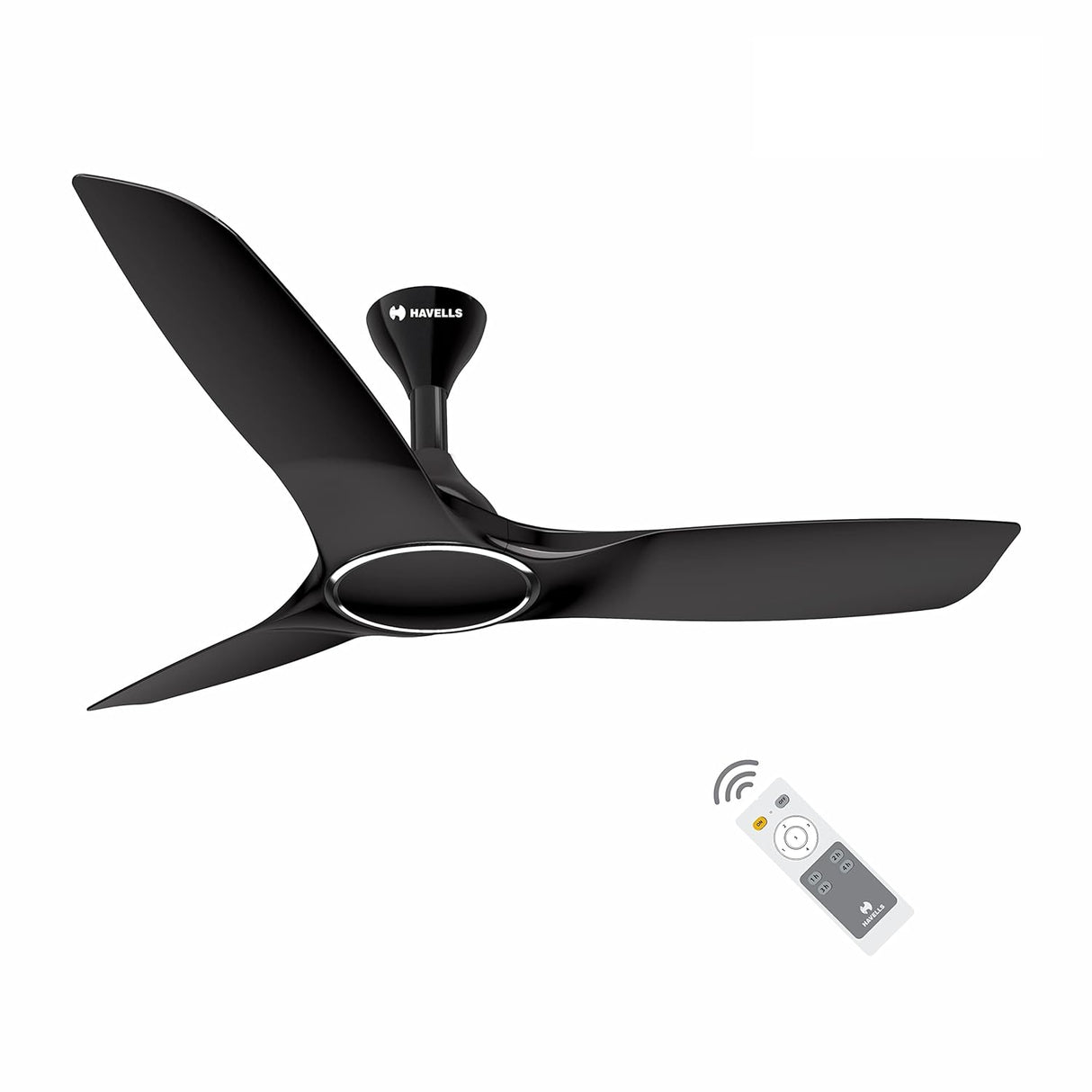 Havells Stealth Air 1200mm Silent BLDC Ceiling Fan (Metallic Black)