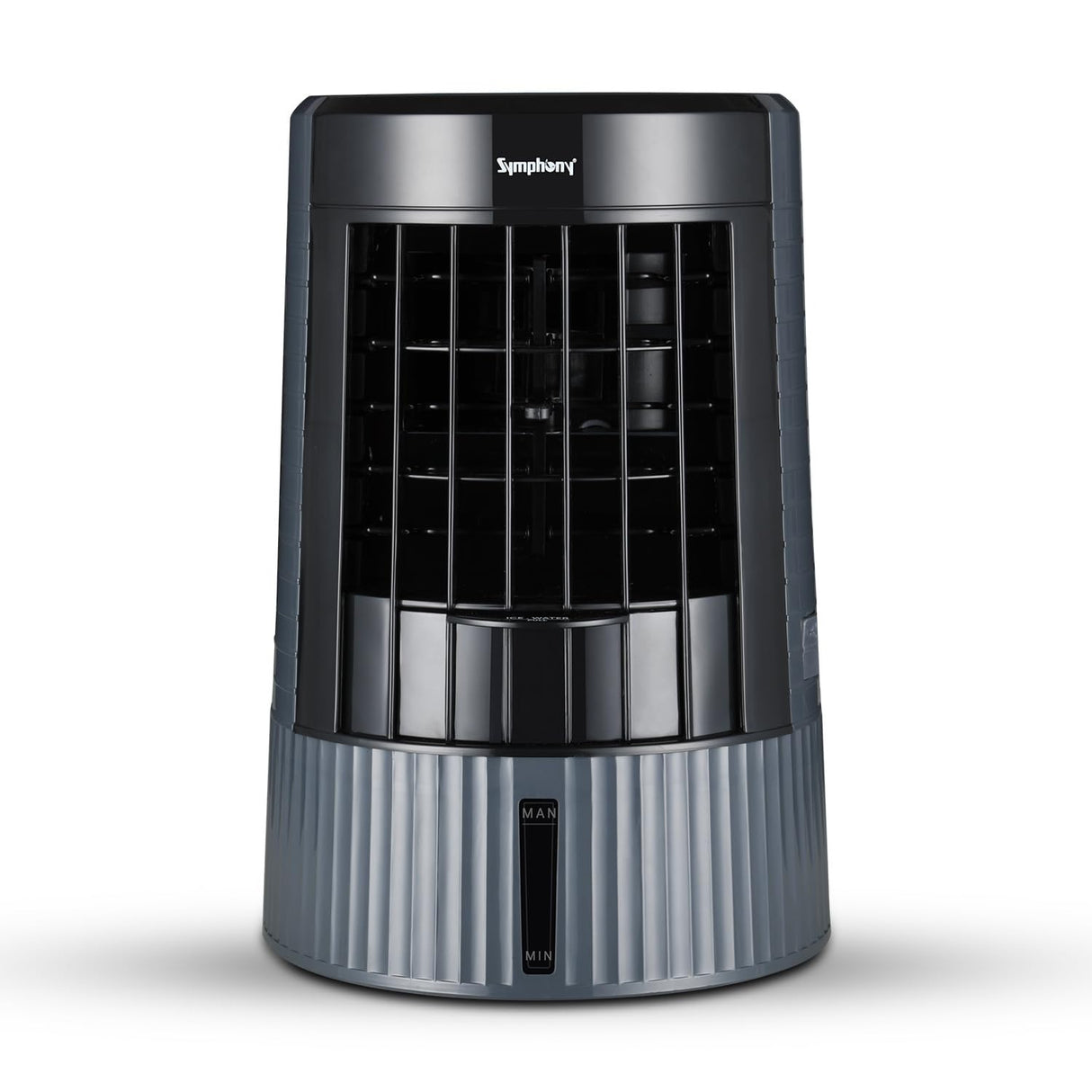 Symphony Duet Mini Portable Tabletop Air Cooler (Grey & Black)