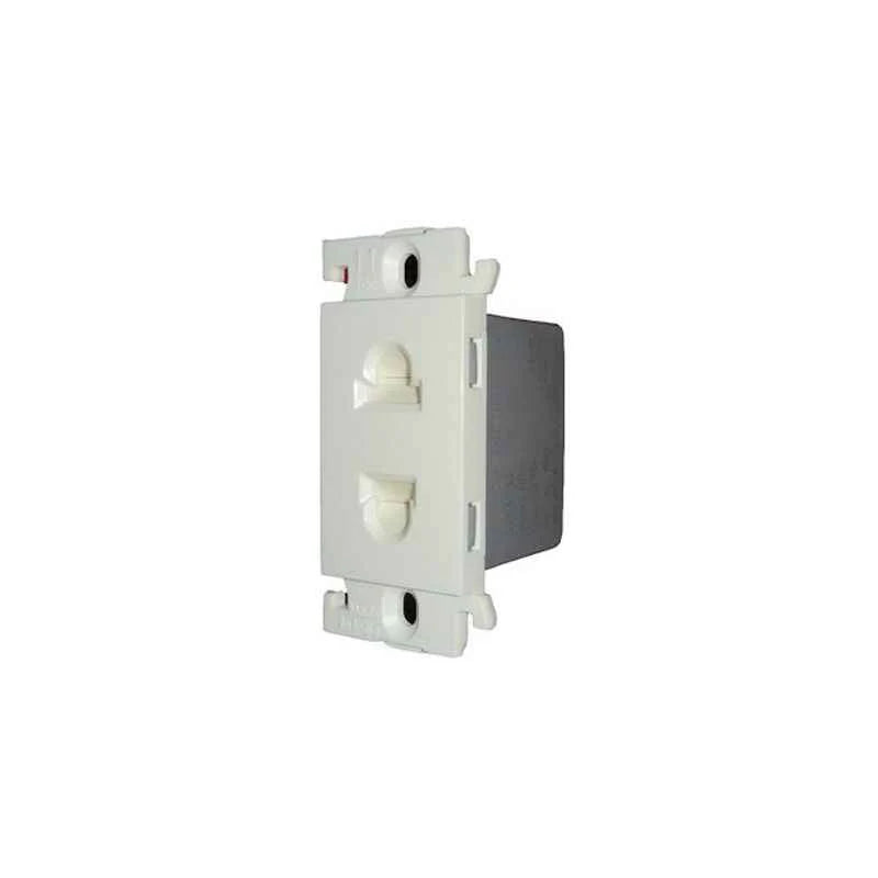 Legrand Mylinc Euro-US-socket 6/16 A - 2 pin White