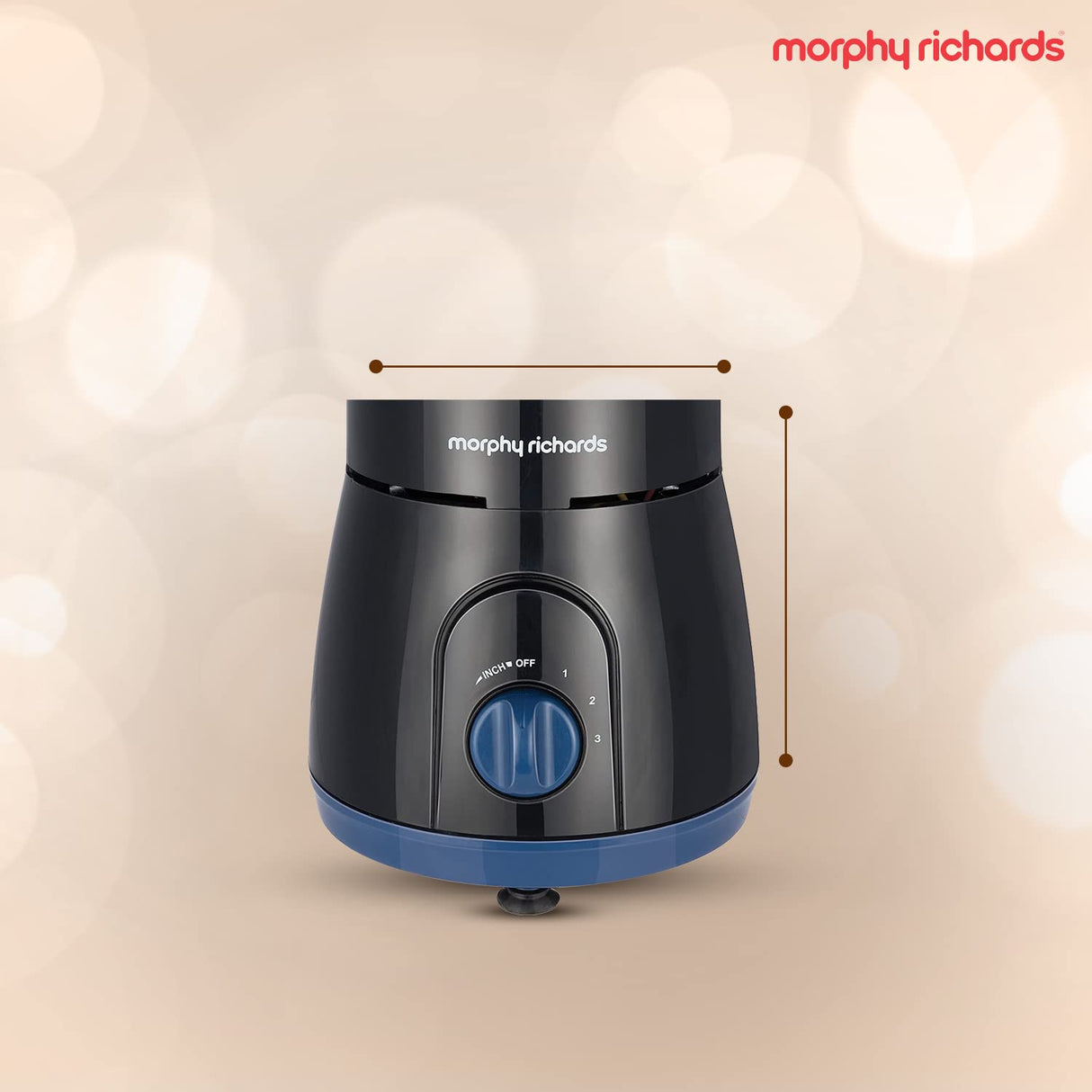 Morphy Richards 750W Relish 4 Jars Mixer Grinder (Black and Blue)