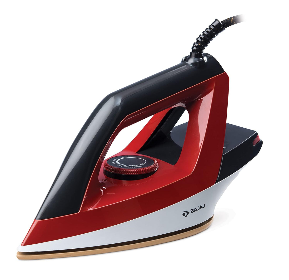 Bajaj Splendora 1100 Watts Dry Iron Red & Black