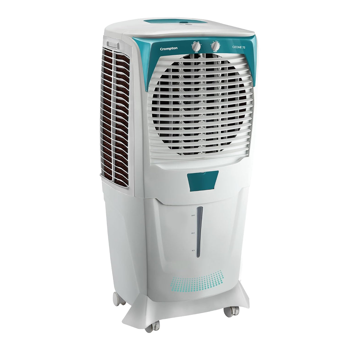 Crompton Ozone 75 Litre Desert Air Cooler White & Teal