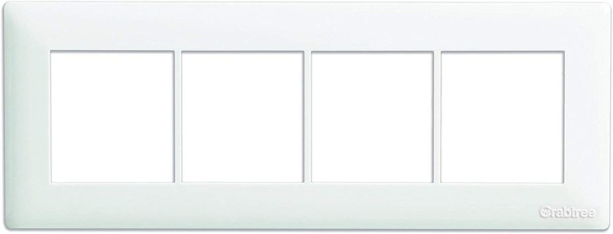 Crabtree Athena 8M Horizonal Cover Plate Chalk White