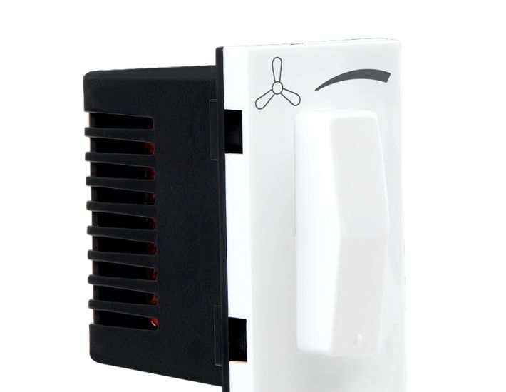 Crabtree Athena 1M Fan Regulator 4 Steps - ACNRFHW004