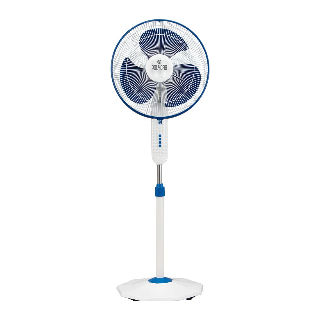 Polycab Aery 400mm High Speed Pedestal Fan (Blue)