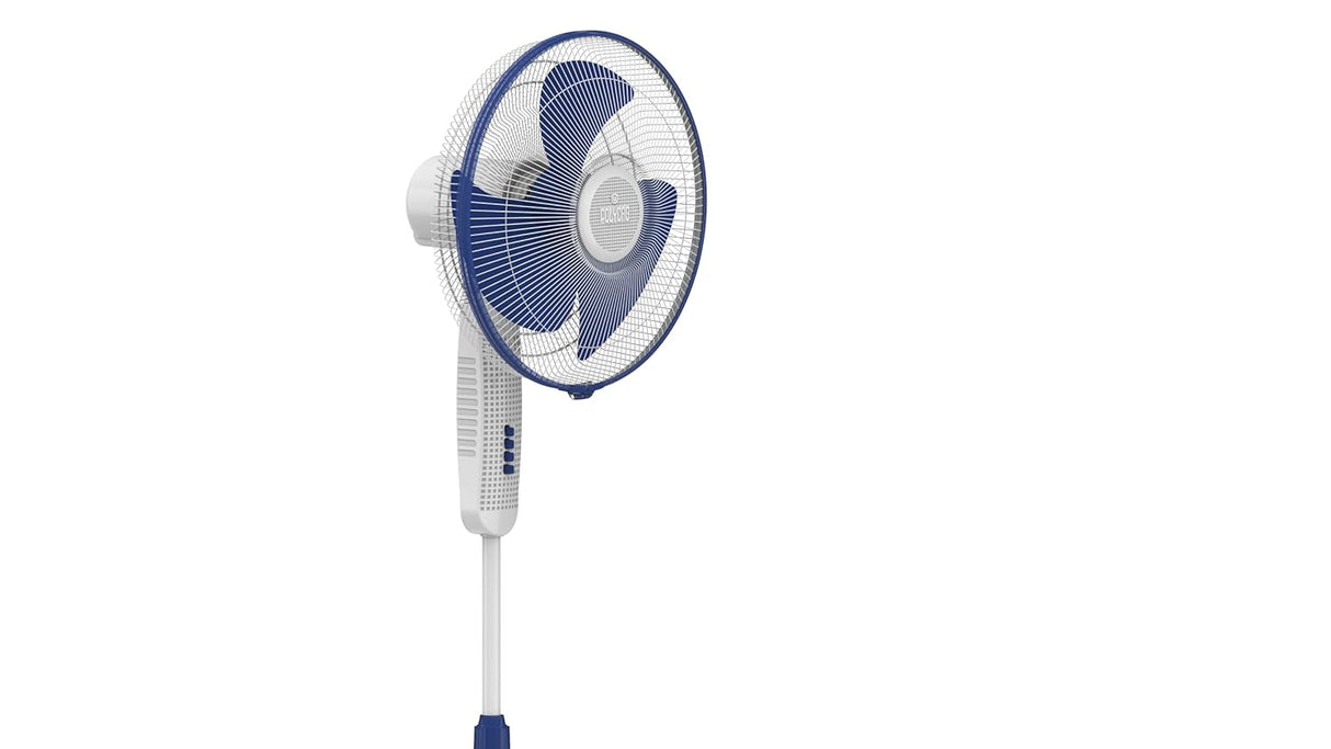 Polycab Aery 400mm High Speed Pedestal Fan (Blue)