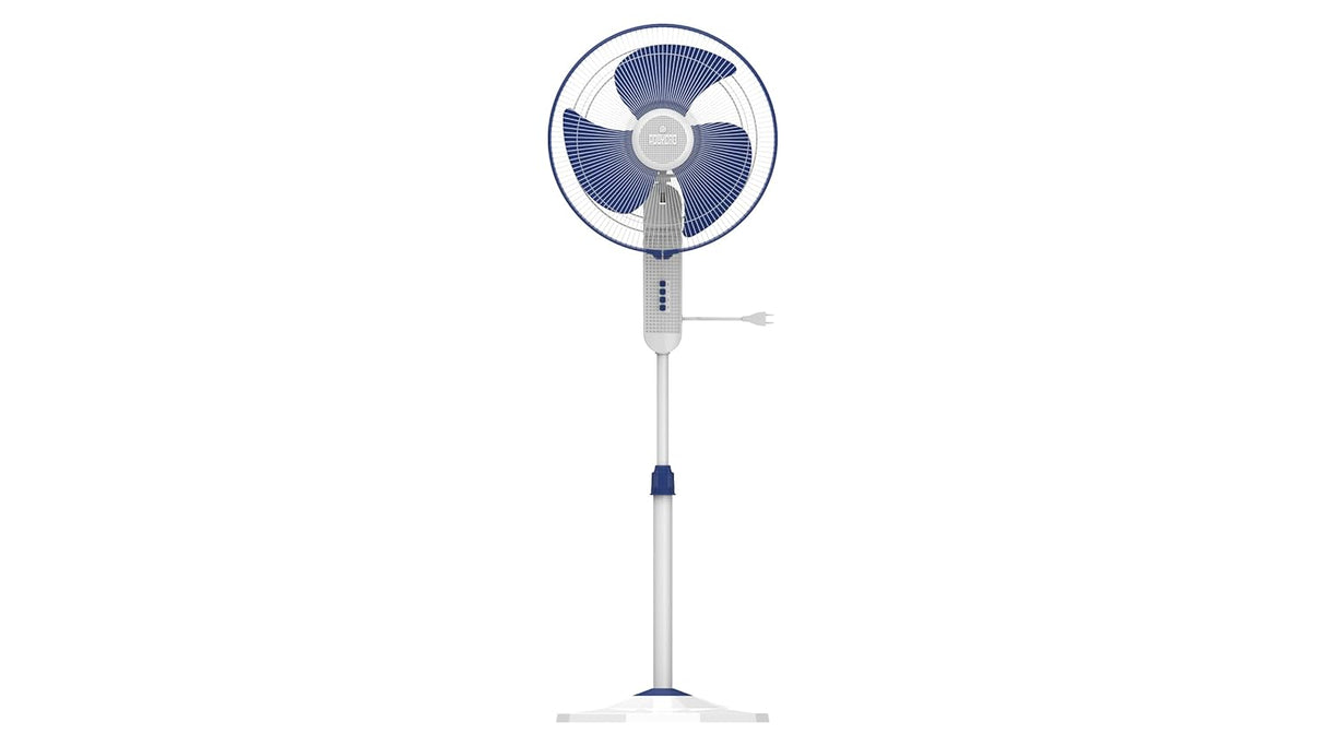 Polycab Aery 400mm High Speed Pedestal Fan (Blue)