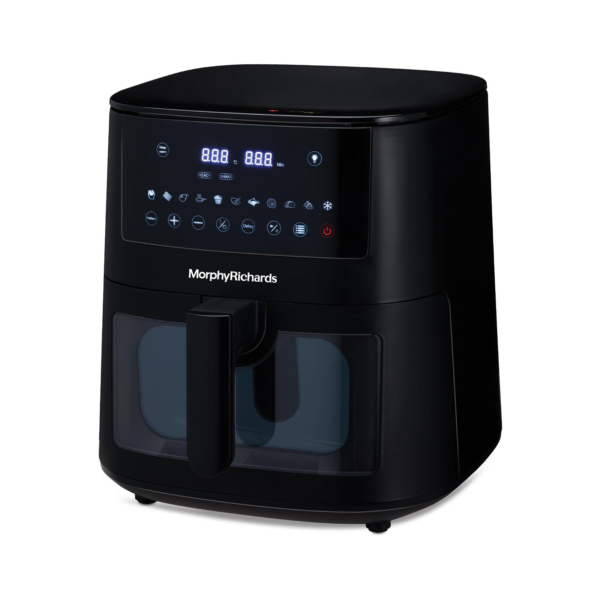 Morphy Richards Crystal Crysp transparent 6.5 Litre Air fryer oven (Black)
