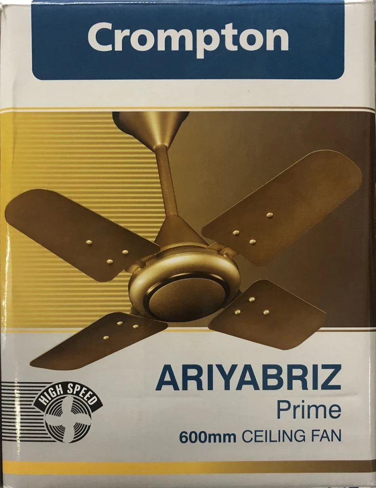Crompton Ariyabriz Prime 600mm Ceiling fan (Coral Gold)
