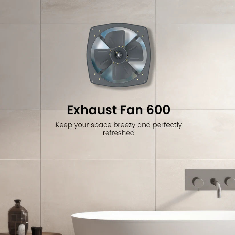 Crompton EXHD450-6-1 450mm Heavy Duty Exhaust Fan (1400 RPM, 6 Pole 1 Phase)