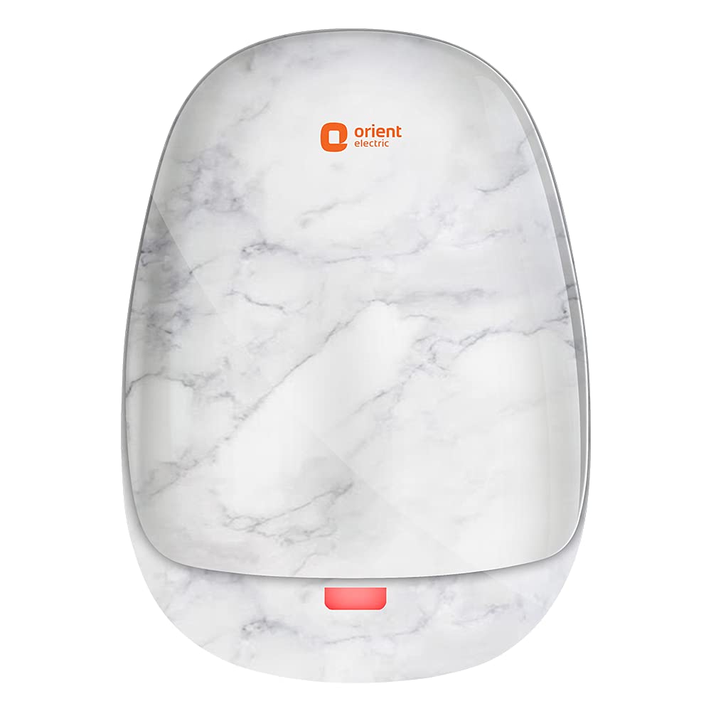 Orient Electric Aura Neo Art 3 Litre Instant Water Heater (Marble White)