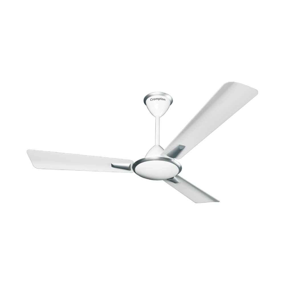 Crompton Aura 1200mm High Speed Anti-Dust Ceiling Fan (New White)