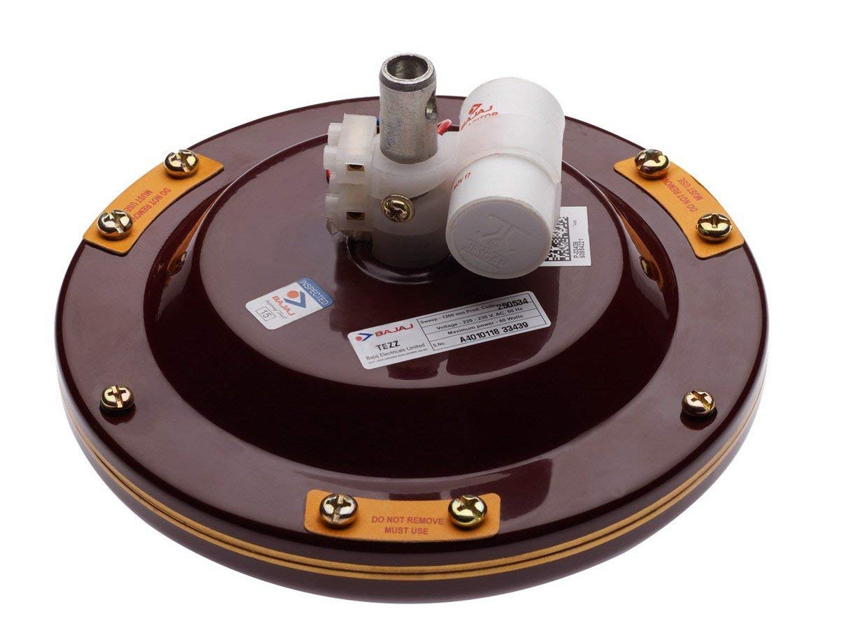 Bajaj Sabse Tezz 1200mm Ceiling Fan (Brown)