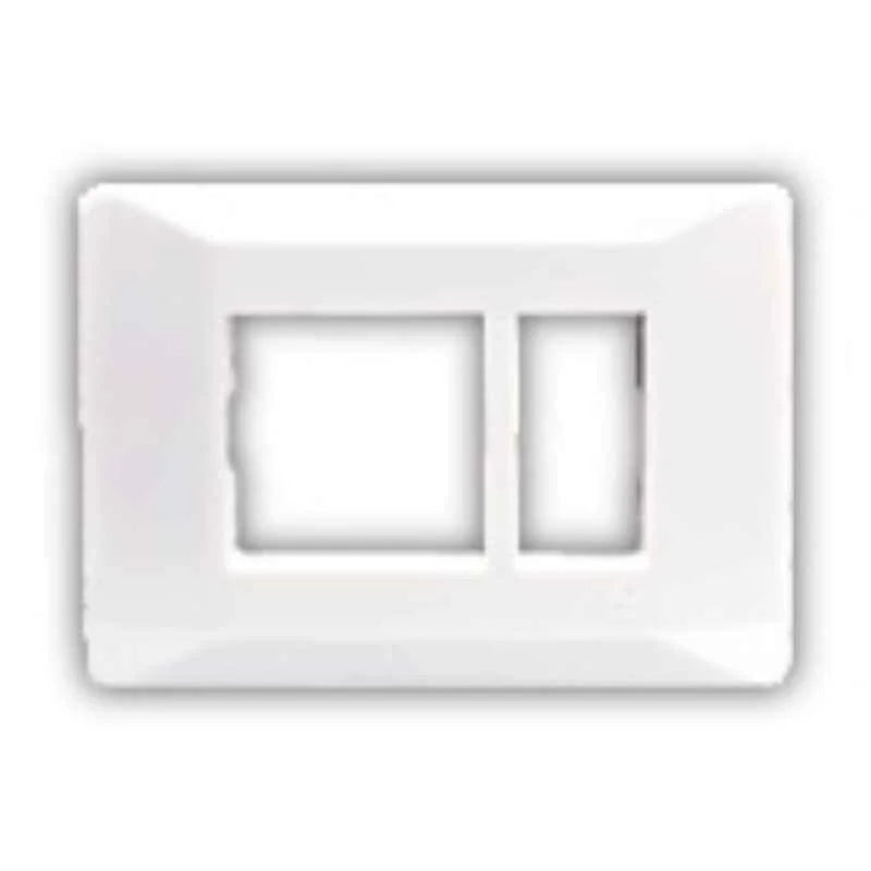 Lauritz Knudsen (Previously L&T) Entice 3 M Cover Plate White