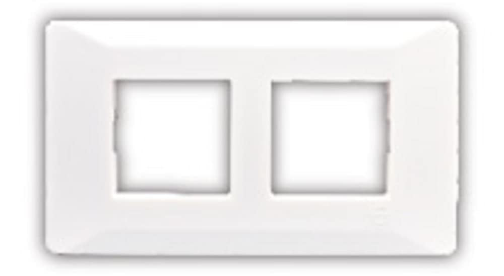 Lauritz Knudsen (Previously L&T) Entice 4 M Cover Plate White