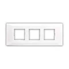 Lauritz Knudsen (Previously L&T) Entice 6 M Cover Plate White