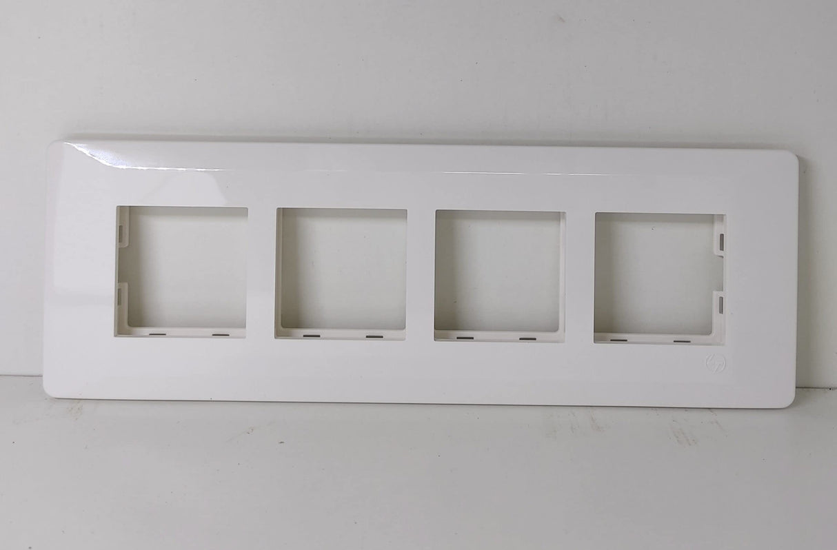 Lauritz Knudsen (Previously L&T) Entice 8 M Cover Plate White