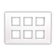 Lauritz Knudsen (Previously L&T) Entice 12 M Cover Plate White