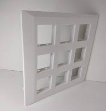 Lauritz Knudsen (Previously L&T) Entice 18 M Cover Plate White