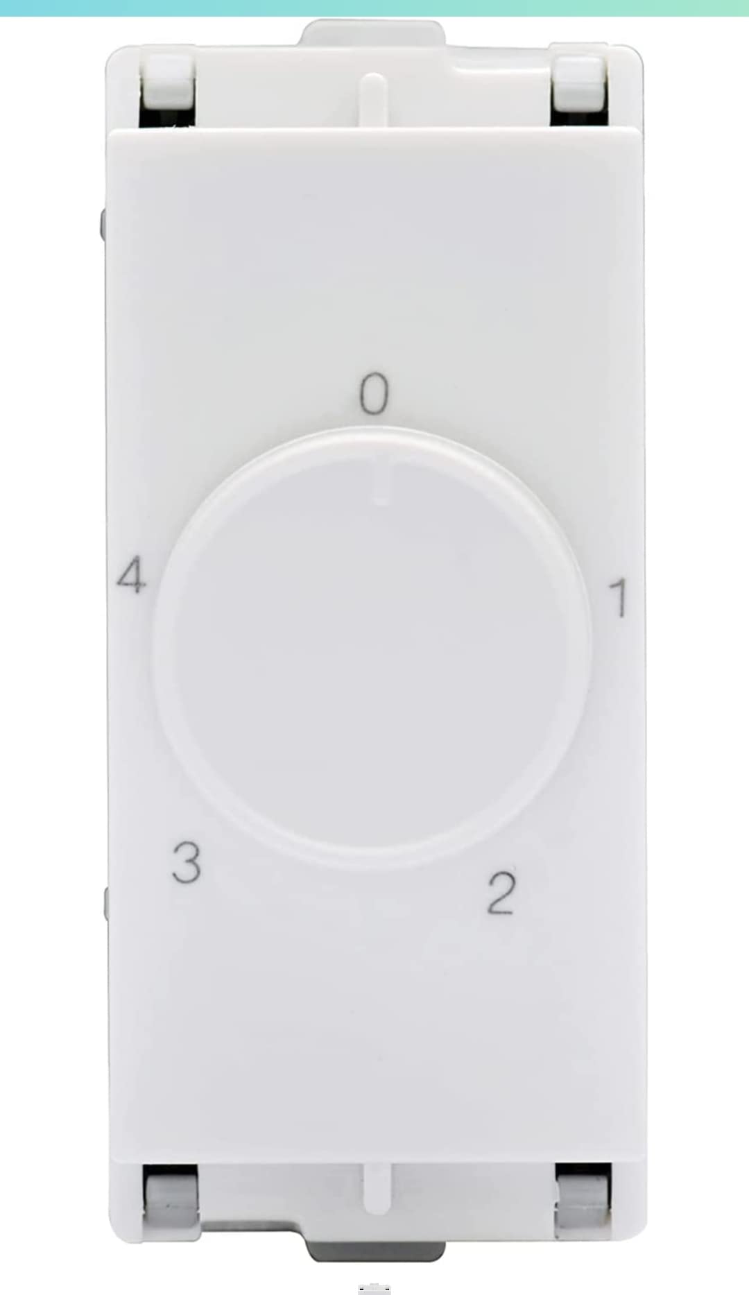 Lauritz Knudsen (Previously L&T) enGem Fan Regulator 4-Step 80W 1 M (White)