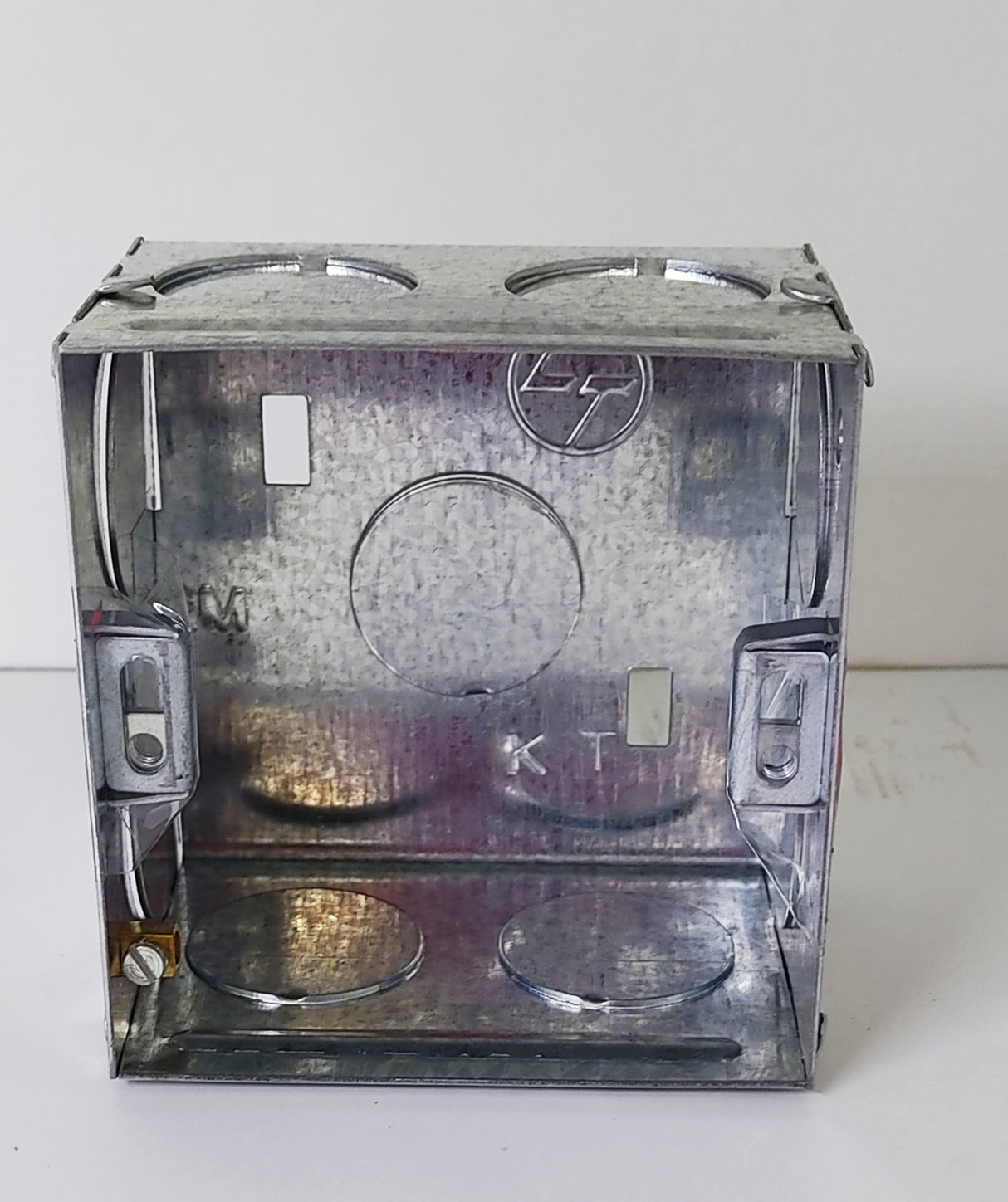 Lauritz Knudsen (Previously L&T) enGem GI Metal Mounting Box 1 & 2 Module