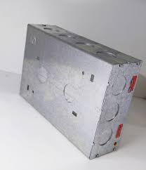 Lauritz Knudsen (Previously L&T) enGem GI Metal Mounting Box 3 Module