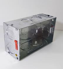 Lauritz Knudsen (Previously L&T) enGem GI Metal Mounting Box 4 Module