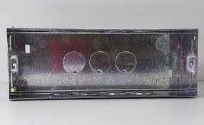 Lauritz Knudsen (Previously L&T) enGem GI Metal Mounting Box 6 Module