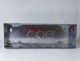 Lauritz Knudsen (Previously L&T) enGem GI Metal Mounting Box 8 Module