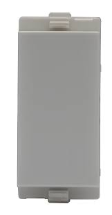 Lauritz Knudsen (Previously L&T) enGem Blank off unit 1M Dummy Plate (White)