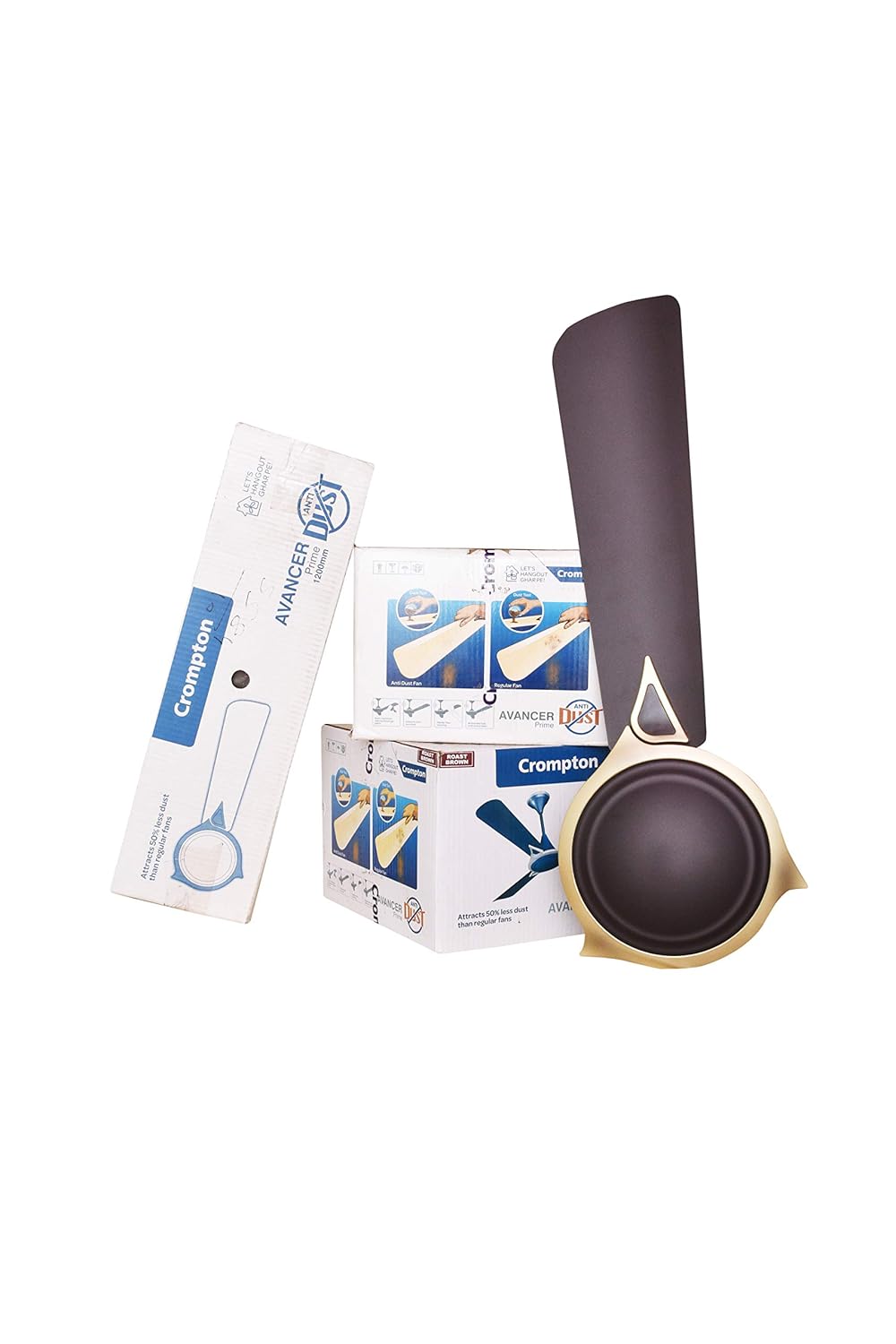 Compton product with packaging on a white background