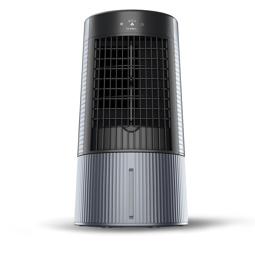 Symphony Duet-i Kitchen Cooling Personal fan with Ice chamber, Digital Display, Mood Lights