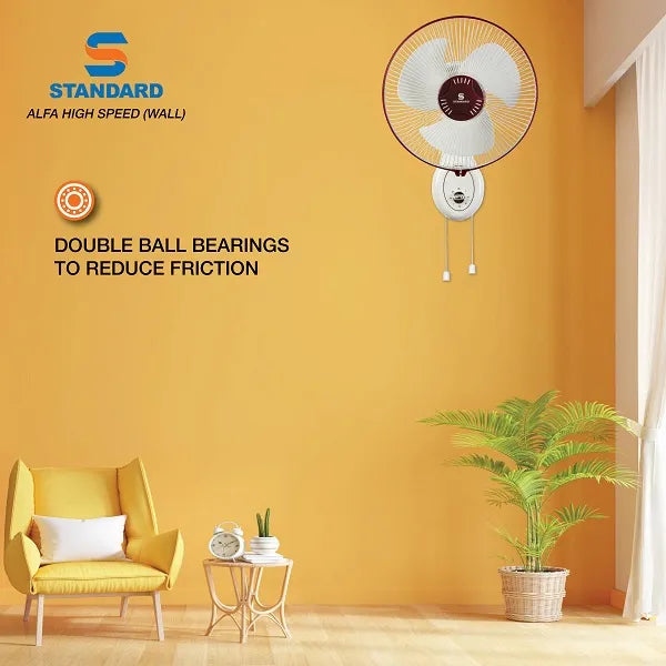 Standard Alfa High Speed Wall Fans 400mm (Maroon)