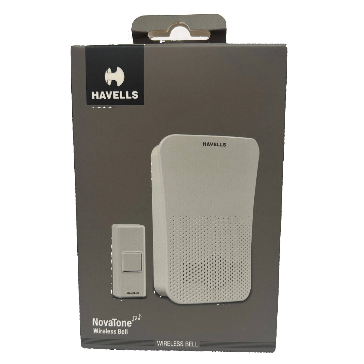 Havells wireless doorbell packaging on a white background