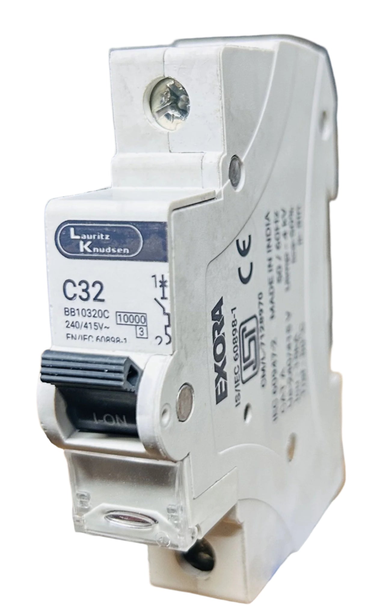Lauritz Knudsen Exora 240V - 415V AC 10kA - 15kA C Curve MCB